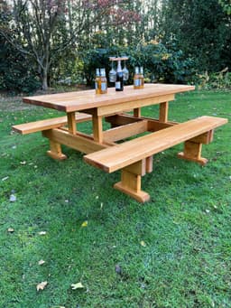 Macrocarpa Picnic Table — photo 2 of 5