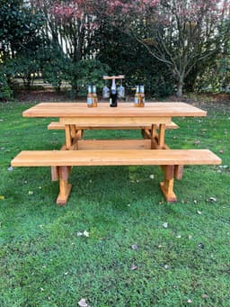 Macrocarpa Picnic Table — photo 4 of 5