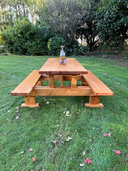 Macrocarpa Picnic Table — photo 5 of 5