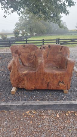 Macrocarpa Garden Seat — Heritage Royal Duo — photo 1 of 4