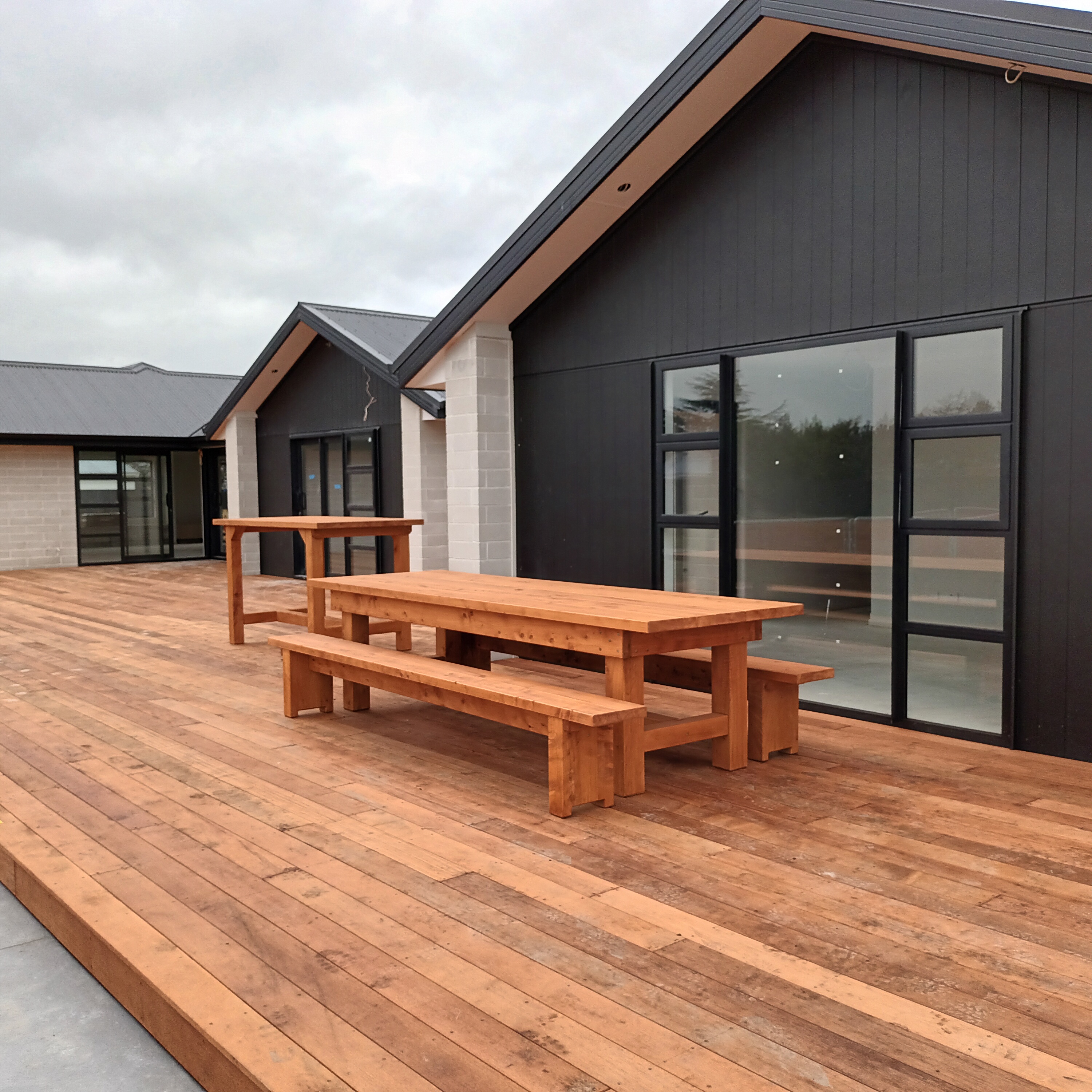 Tai Tapu Planked Table & Forms